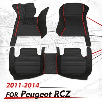 Автомобильные коврики на заказ для Peugeot RCZ 2011 2012 2013 2014 автоматические накладки для ног