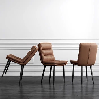 Официальная гостиная Скандинавские стулья для столовой Гостиная Деревянная столовая Спальня Геймерский стол Дизайнерский стул Дизайнерская мебель для дома Silla