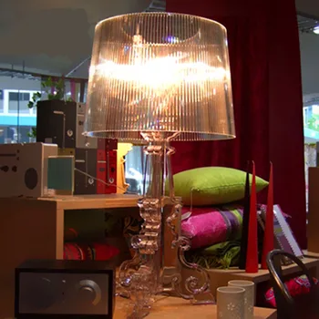GZMJ Wonderland Shadows Light Современные Прозрачные АБС-пластиковые Прикроватные тумбочки для спальни Phantom со светодиодными настольными лампами для чтения
