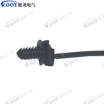 Прямая продажа с фабрики, черные автомобильные разъемы Jiuding cable tie 0, высокое качество и низкая цена