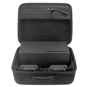 EVA Жесткий футляр, кожаная сумочка, защитный чехол, сумка для геймпада Xbox Series X Game Host