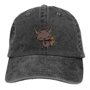 Летняя кепка с солнцезащитным козырьком Kram Puss Хип-хоп Кепки Horror Tale Ковбойская шляпа Остроконечные шляпы