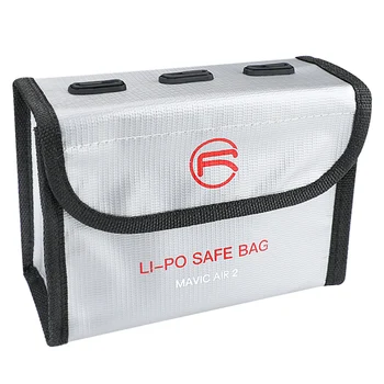 Легкая взрывозащищенная портативная огнестойкая прочная сумка Battey Safe Guard Водонепроницаемый чехол для хранения DJI Mavic Air 2
