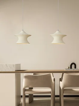 Ресторанная люстра в кремовом стиле, современный бар, креативная обеденная настольная лампа, простая прикроватная лампа для спальни