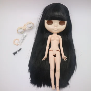 волосы на теле, скальп и глазной механизм для настройки своими руками Аксессуары для кукол Nude blyth 917