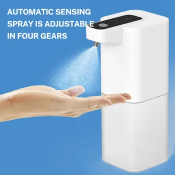 Автоматический дозатор мыла с бесконтактным датчиком зарядки пены Type-C, интеллектуальный дозатор жидкого мыла большой емкости для кухни и ванной комнаты