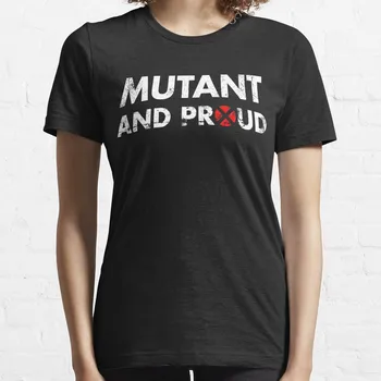 Мутант и гордость - белая футболка, тренировочные рубашки оверсайз для женщин, черные футболки для женщин