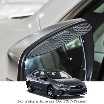 2шт Автомобильное Зеркало Заднего Вида Дождь Брови Авто Щит Снегозащитный Солнцезащитный Боковой Козырек Тени Протектор Для Subaru Impreza GK 2017-Настоящее время