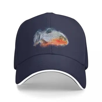 Бейсбольная кепка Red piranha - Serrasalmus nattereri, кепка для гольфа, мужские кепки, новая шляпа, женская шляпа, мужская