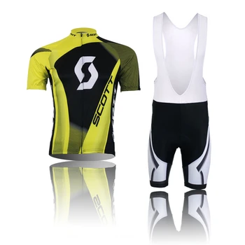 2023 SCOTT Cycling Set Мужская велосипедная майка с коротким рукавом, комплект велосипедной одежды Mtb, велосипедная одежда для триатлона Maillot Ciclismo