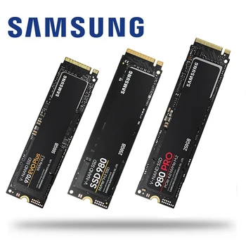 Samsung 970 evo plus 980PRO 980 PRO M.2 SSD 500 ГБ 1 ТБ 2 ТБ nvme pcie Внутренний Твердотельный Жесткий диск дюймовый Ноутбук Настольный ПК TLC