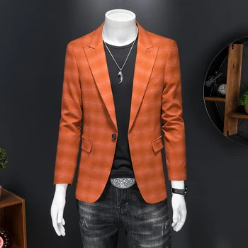 2023 деловой костюм для отдыха, куртка, мужская весенне-осенняя мода, дизайн костюма