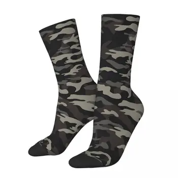 Мужские носки American Power Camouflage Army От Subgirl Ретро Harajuku Камуфляж В стиле Хип-Хоп Новинка С Рисунком Crew Crazy Sock