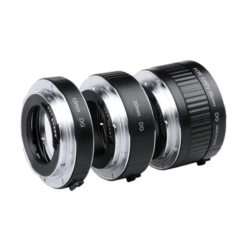 Viltrox DG-G Автофокусировка AF TTL Удлинительное Кольцо 12/20/36 мм Комплект Металлического Крепления с Крышками для Зеркальной Камеры Canon EF EF-S с 35-мм Объективом