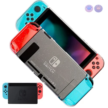 Nintendo NS Switch Shell Защитный Жесткий Блестящий Чехол Для ПК Для Чехлов NintendoSwitch NX Красочная Задняя Крышка В Виде Ракушки без Крышек