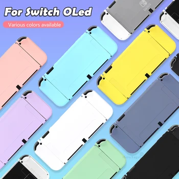 Мягкий защитный чехол из ТПУ для Oled-консоли NS Switch, чехол с градиентным покрытием, геймпад, аксессуары для видеоигр для OLED-консоли Switch