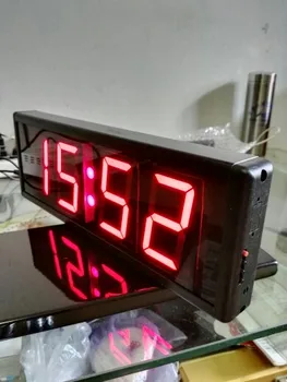 Электронные часы с 3-дюймовым цифровым дисплеем на трубке / крупный шрифт / четырехзначный цифровой дисплей / функция памяти времени