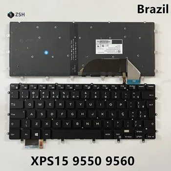 Новая клавиатура BR Beazil с подсветкой клавиатуры ноутбука DELL XPS 15 9550 9560