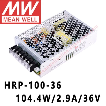 Mean Well HRP-100-36 meanwell 36 В/2,9 А/104,4 Вт постоянного тока с Одним Выходом с функцией Переключения питания PFC в интернет-магазине