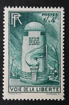 1 шт./компл. Новая почтовая марка Франции 1947 года, памятник на дороге свободы, гравировка, почтовые марки MNH