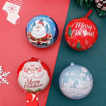 Рождественская елка, Пенопластовый шар, Подвесной Красочный Рождественский шар Санта-Клауса, Рождественский кулон для новогодней домашней вечеринки, Украшение Navidad, подарок 2024 года