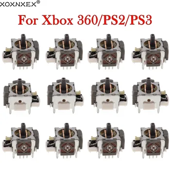 100 шт. для Microsoft Для Xbox 360 Для PS2 для PS3 Замена джойстика контроллера 3D Аналоговый джойстик, запасные части для датчика джойстика