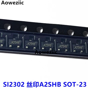 SI2302 трафаретная печать A2SHB SOT-23 SMT транзисторный N-канальный полевой транзистор