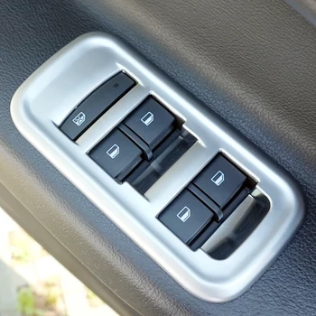 ABS Матовый для MG GS 2015 2016 2017 аксессуары LHD Автомобильная дверь, окно, стекло, переключатель управления подъемом, панель, Отделка, стайлинг автомобиля 4шт