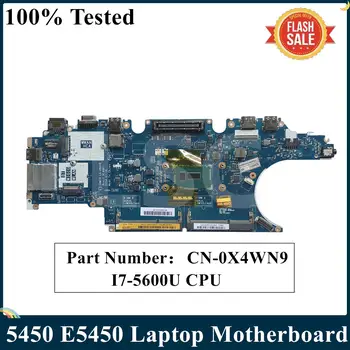 Для Dell 5450 E5450 Материнская плата ноутбука с процессором SR23V I7-5600U CN-0X4WN9 0X4WN9 X4WN9 ZAM70 LA-A901P REV: 1.0 (A00)