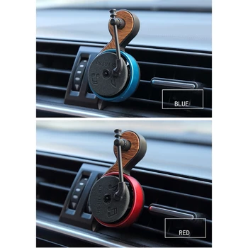 Имитационный мини-проигрыватель автомобильный ароматический диффузор Ретро-выход для ароматерапии, диффузор для очистки воздуха, украшение интерьера автомобиля
