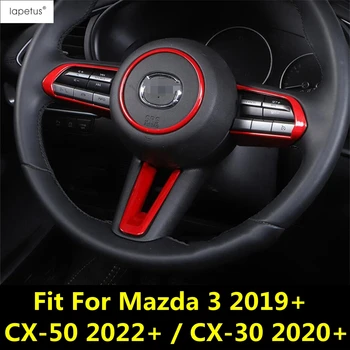 Отделка рамки Кнопки Рулевого колеса Для Mazda 3 2019-2023/CX-30 2020-2023/CX-50 2022-2024 Аксессуары Для Интерьера