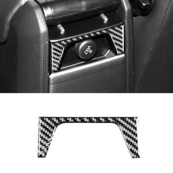 Задняя панель управления автомобиля, Задняя панель управления, Декоративная накладка на центральную кнопку заднего ряда Для Volvo XC90 2003-2014 Аксессуары