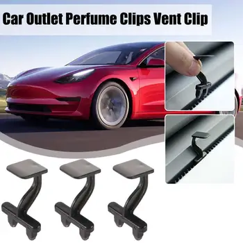 Для Tesla Model 3, модель Y, Воздуховыпускной Ароматерапевтический зажим для электромобиля TESLA Model3, Аксессуары для салона автомобиля