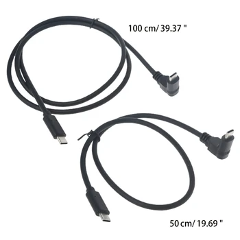 10 Гбит/С Gen2 Type-C USB 3.1 Штекер-Удлинитель USB-C для зарядки Данных Удлинитель Шнура Реверсивной конструкции 0,5 м/1 м