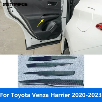 Для Toyota Harrier Venza 2020 2021 2022 2023 Матовая Панель Подлокотника Межкомнатной Двери, Накладка, Наклейка, Аксессуары Для Стайлинга Автомобилей