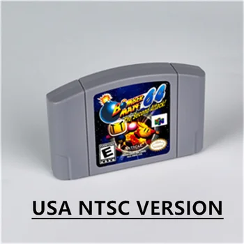 Bomber Man 2 для ретро 64 битного игрового картриджа Версия для США Формат NTSC для детских подарочных игр