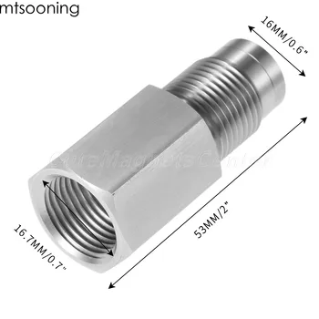 датчик кислорода mtsooning CEL light Fix O2 с мини-каталитическим нейтрализатором для выхлопной трубы ниже по потоку