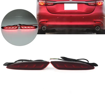 Стоп-сигнал Заднего бампера автомобиля Динамический Указатель поворота Для Mazda 6 Atenza Хэтчбек Mazda 3 2019-2020 Для Mazda CX-5 2022-2023