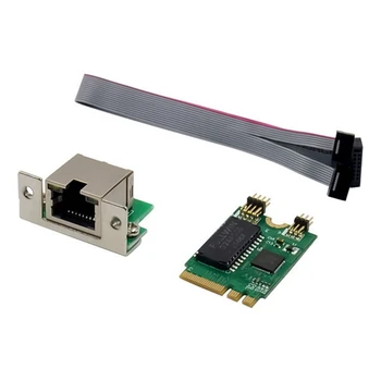 3X Сетевая карта Mini PCIE M.2 A + E для RTL8111F карта Gigabit Ethernet с одним портом сетевой карты RJ45 Ethernet