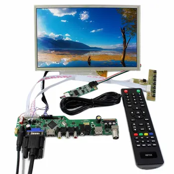 10,2 дюймов HSD100IFW1 1024x600 Сенсорный ЖК-экран VS102TP-A2 + TV H DMI VGA AV USB ЖК-плата контроллера T.V56.03