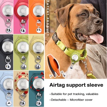 Новый Питомец для AirTag Защитный Чехол GPS-Искатель Собака Кошка Ошейник Петля для Apple Airtags для Apple Locator Tracker Защита от потери Устройства