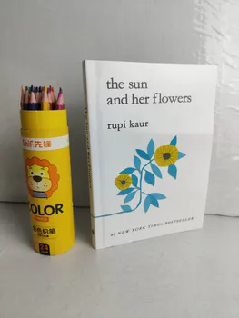 Солнце и Ее цветы Рупи Каур Роман Английской книги в мягкой обложке Libros Livros