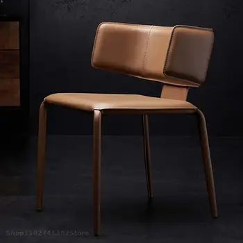 Современная столовая Дизайнерский стул для кухни, Стол в скандинавском стиле, Офисные Роскошные стулья, спальня, Креативная мебель для ресторана El Hogar