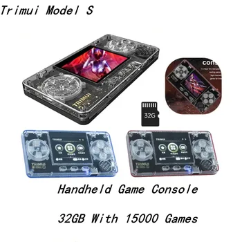 Мини TRIMUI Модель S Ретро Портативная Игровая Консоль 2,0 Дюймов С Открытым Исходным Кодом 15000 Видеоигр Плеер A66 Карманные Игровые Консоли Подарок