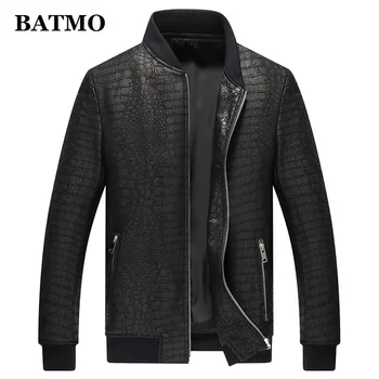 BATMO 2023 весенние тонкие куртки из натуральной кожи, мужские куртки из овчины, большие размеры M-XXXL