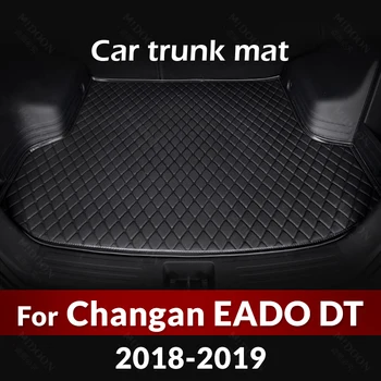 Коврик в багажник автомобиля для Changan EADO DT 2018 2019 Автомобильные Аксессуары на заказ Отделка интерьера автомобиля