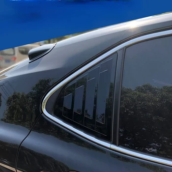 Для Toyota Camry 2018-2022 Жалюзи на заднюю четверть окна, накладка на раму с жабрами акулы, накладка на внешнюю отделку