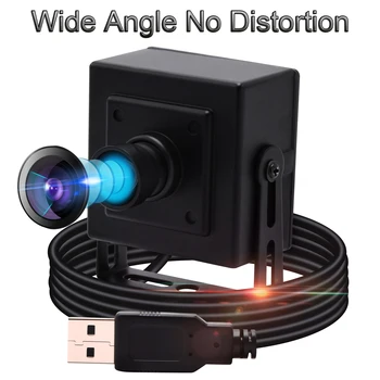 Широкоугольная USB-камера Без Искажений 1.3 Мегапикселя HD 960P с Низкой Освещенностью USB-Веб-камера для Промышленных Машин