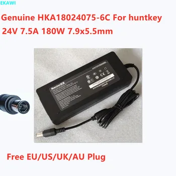 Подлинный Адаптер переменного Тока HKA18024075-6C 24V 7.5A 180 Вт 7.9x5.5 мм Для Зарядного Устройства huntkey Power Supply