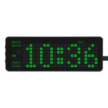 Электронные часы Raspberry Pi Pico, точный RTC, многофункциональные, светодиодные цифры
